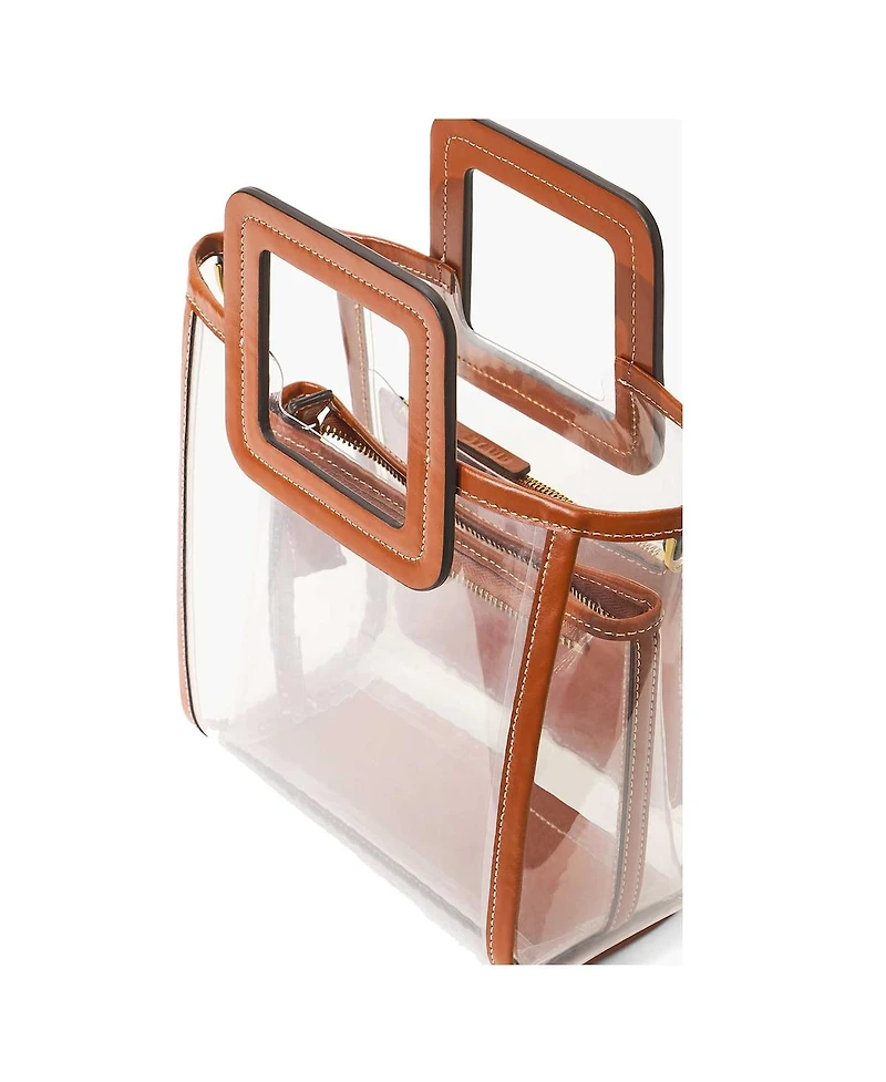 Staud Women's Indianapolis Colts Clear Mini Shirley Bag