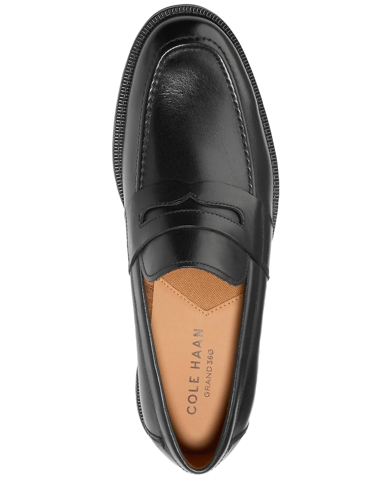 Cole Haan Men's Modern Classics Penny Loafer - Black Leather, Style C38763