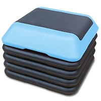 Streamdale Furniture Adjustable Fitness Step Platform with 4 Risers