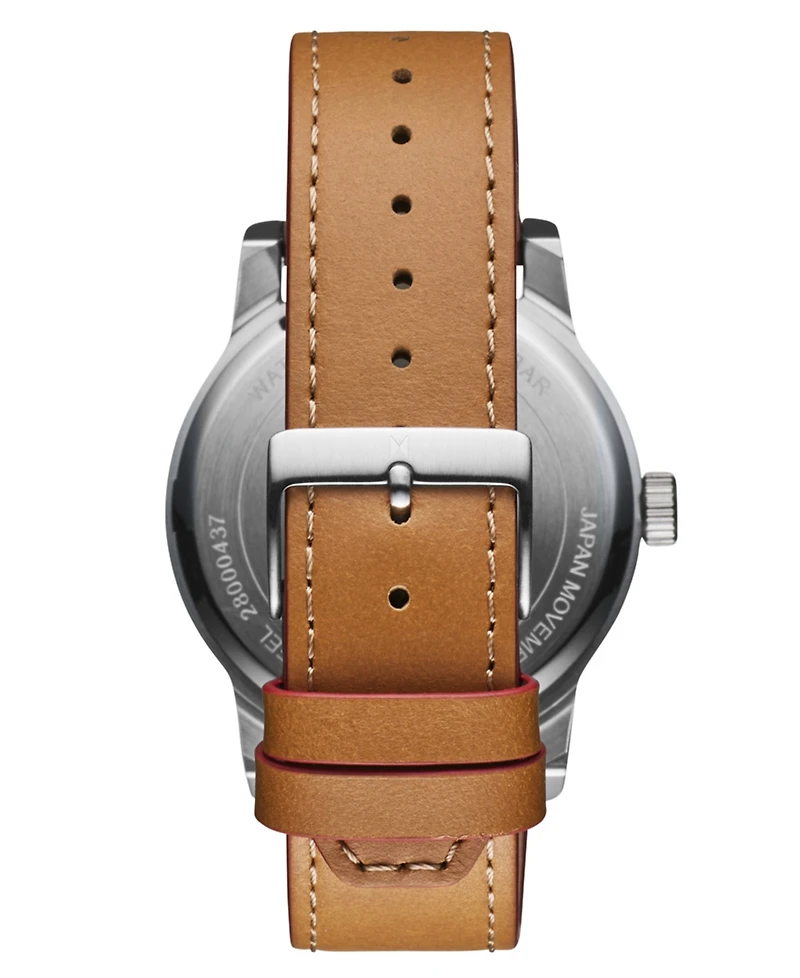 Mvmt Men's Classic Ii Tan Leather Strap Watch 44mm