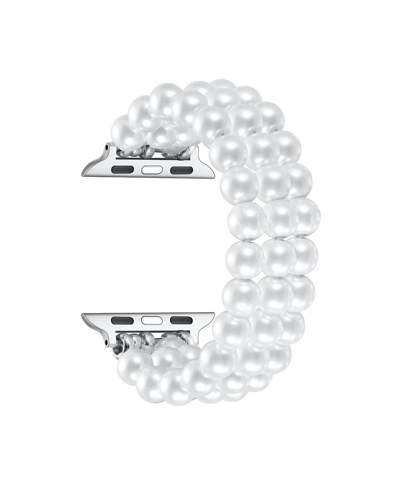 Posh Tech Violet Faux Cultivated Pearl Band for Apple Watch 44,45,46,49mm