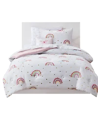 Mi Zone Kids Alicia Rainbow Metallic Stars 6-Pc. Comforter Set, Twin