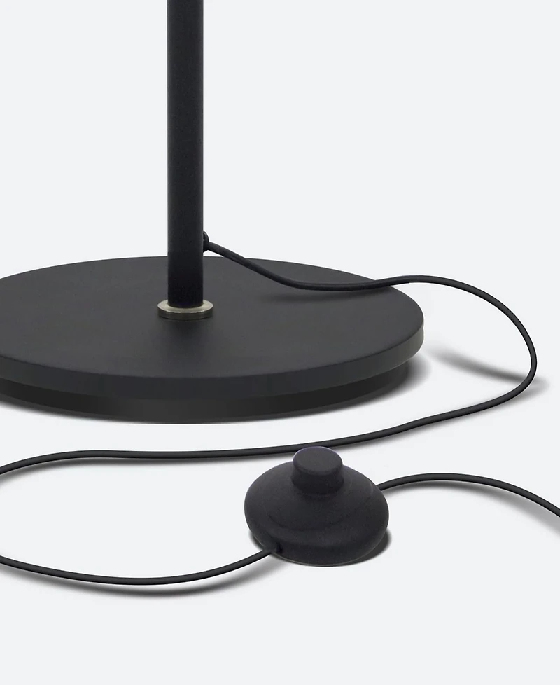 Nova Modern Hoops Led Floor Lamp with Color Changing Function (74")