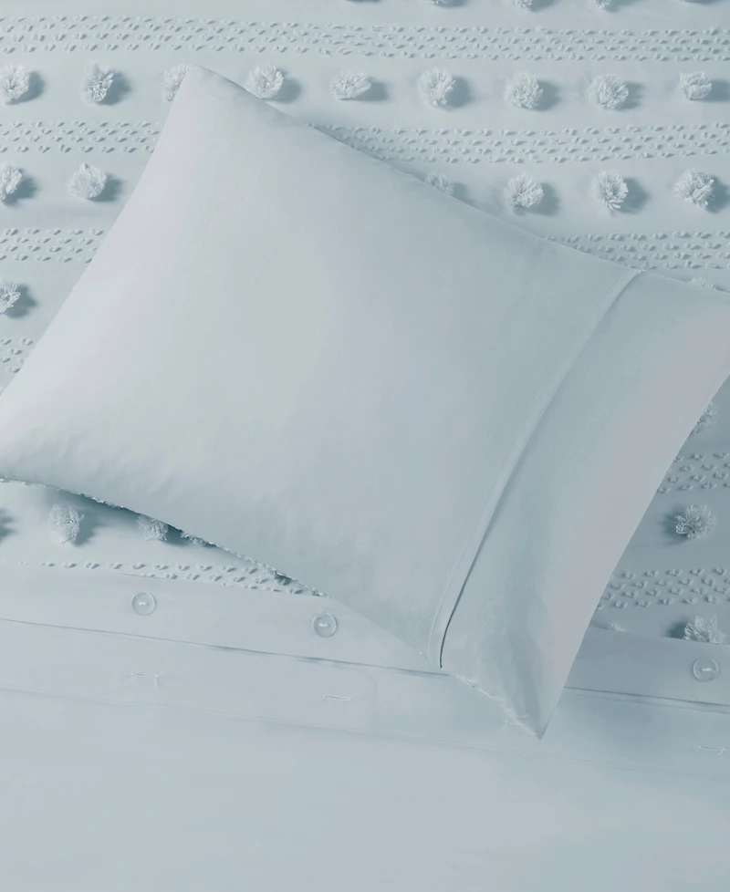 Intelligent Design Lucy Clip Jacquard 3-Piece Duvet Cover Set