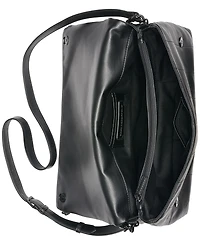 Karl Lagerfeld Paris Lavande Large Leather Shoulder Bag