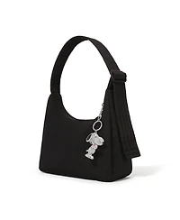 Peanuts Snoopy Pave 3D Bling Keychain - Bag Charm, Backpack Accessories, Travel Collectible Gift Keychains