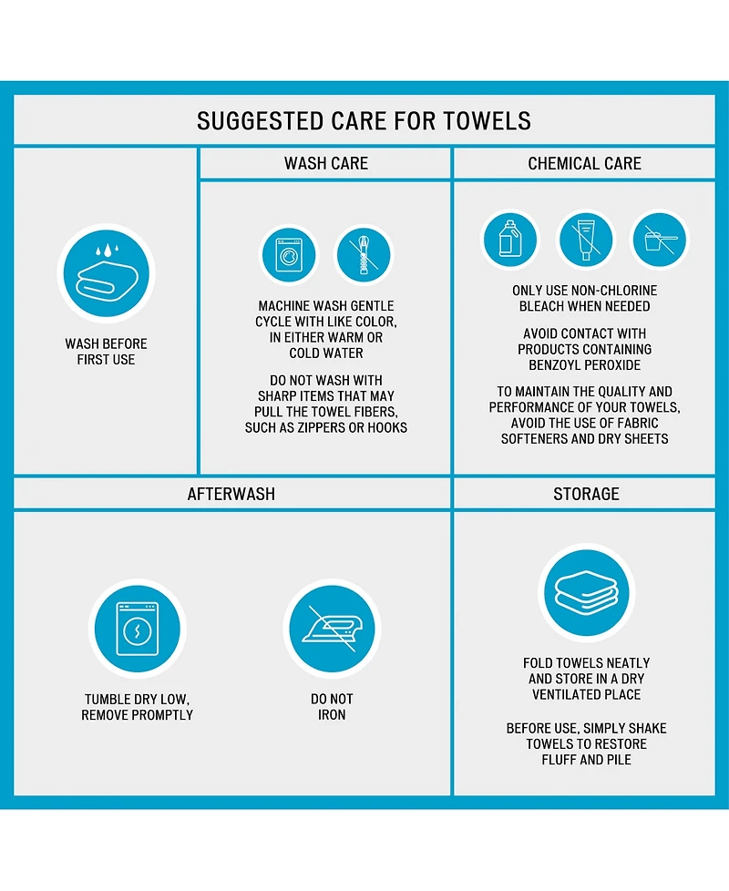 Madison Park Signature Luxury Zero Twist Cotton 8-Pc. Bath Towel Set
