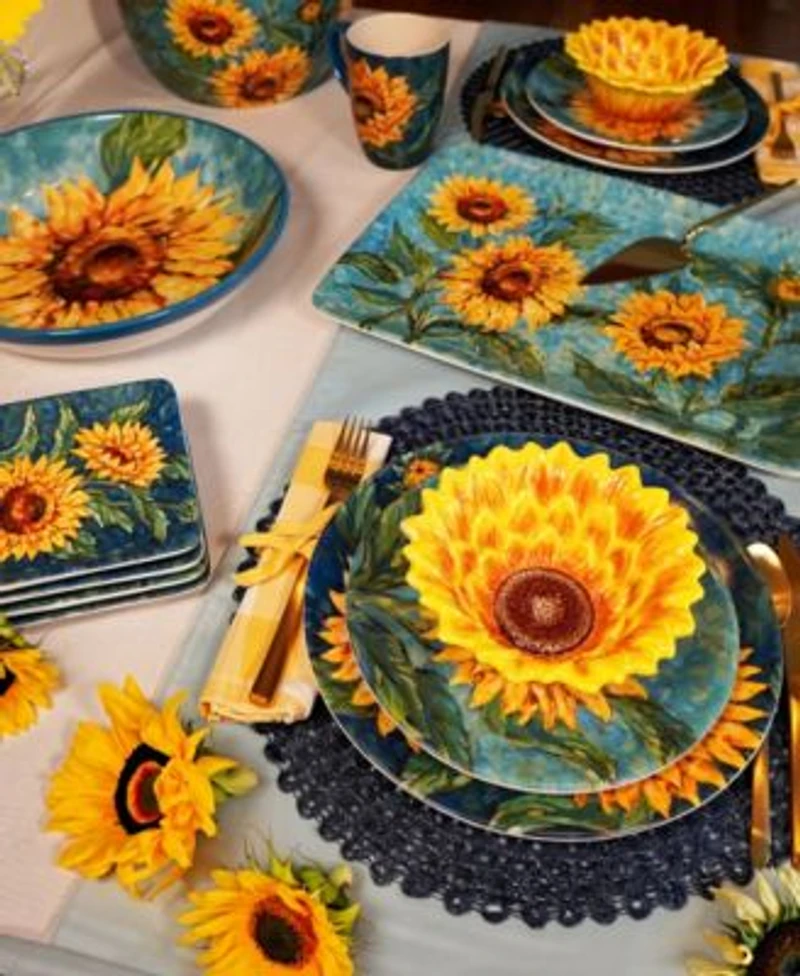 Certified International Golden Sunflowers Collection