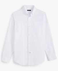 Tommy Hilfiger Big Boys Front Pocket Pinpoint Oxford Shirt