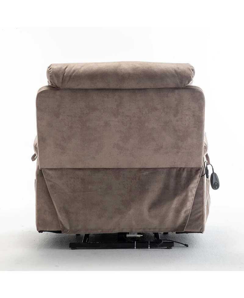 Electric Oversized Lounge Chair with Hidden Cup Holder