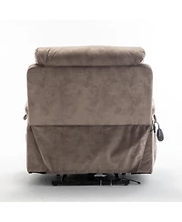 Electric Oversized Lounge Chair with Hidden Cup Holder