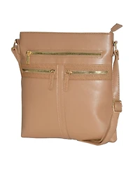 Nicci Ladies' Crossbody Bag with Zipper Design