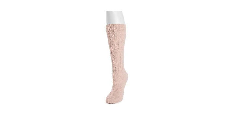 Muk Luks Women's Slouch Sparkle Cozy Sock