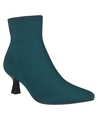 Impo Women's Nidia Stretch Kitten Heel Pointed Toe Ankle Booties
