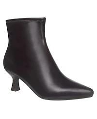 Impo Women's Nidia Stretch Kitten Heel Pointed Toe Ankle Booties
