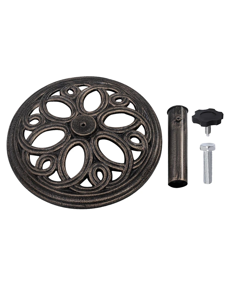 Skonyon 23 Pounds 17 3/4 Inch Round Umbrella Base Stand