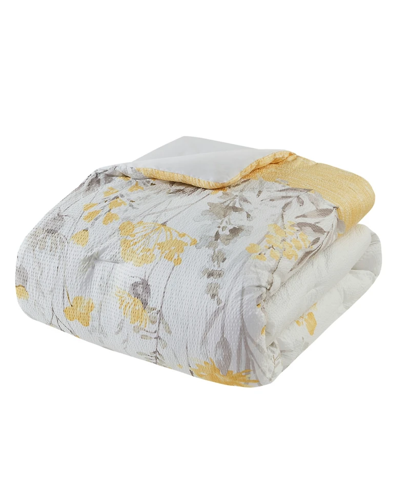 Madison Park Prairie Seersucker 5-Pc. Comforter Set, King/California King
