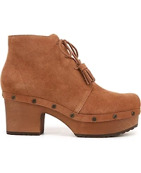 Dr. Scholl's Women's Original Chic Lace-Up Platform Booties