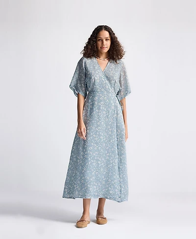 Reistor Women's Maxi Wrap Dress