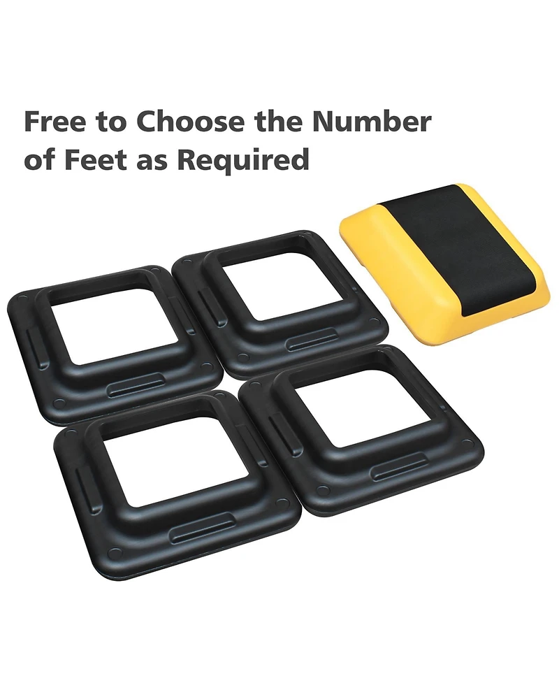 Streamdale Furniture Height-Adjustable Aerobic Step Platform