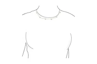 Bling Jewelry Tin Cup Freshwater Cultured Pearl Natural Stone Necklace Chain Station Yellow Gold Plated Sterling Silver 16 18 Inch