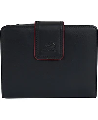 Mancini Women's Sonoma Rfid Secure Clutch Wallet