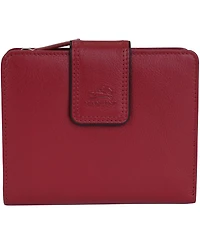 Mancini Women's Sonoma Rfid Secure Clutch Wallet