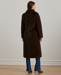 Lauren Ralph Lauren Women's Faux-Fur Single-Breasted Coat