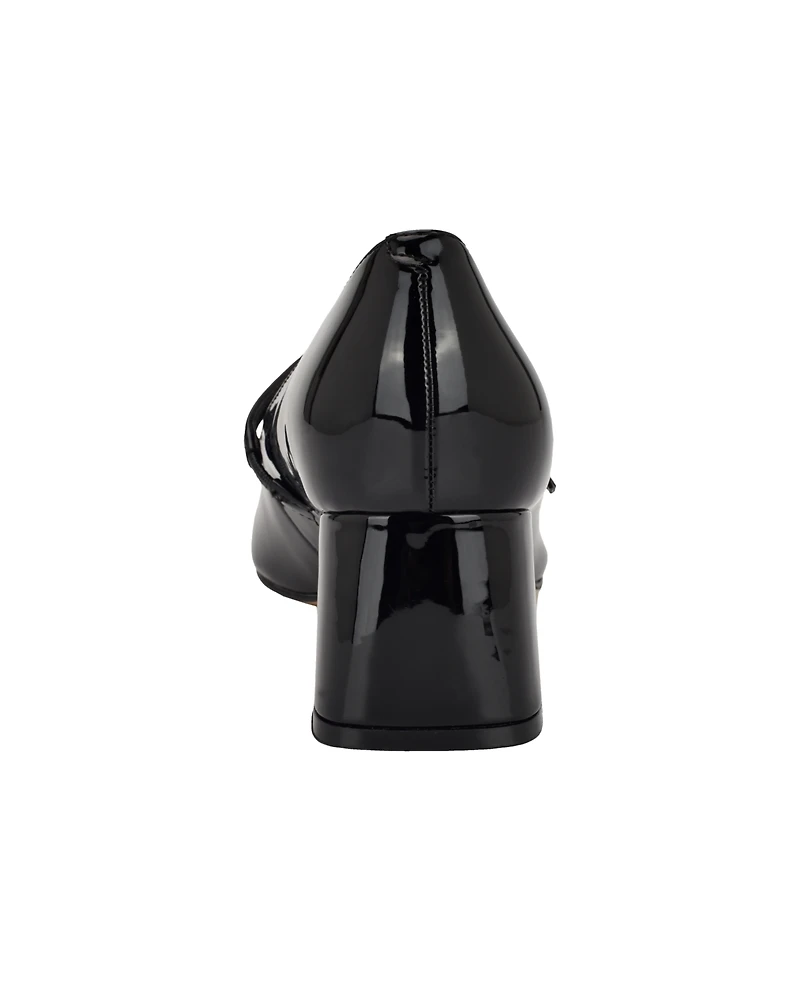 Guess Women's Zands Mary Jane Block Heel Pumps