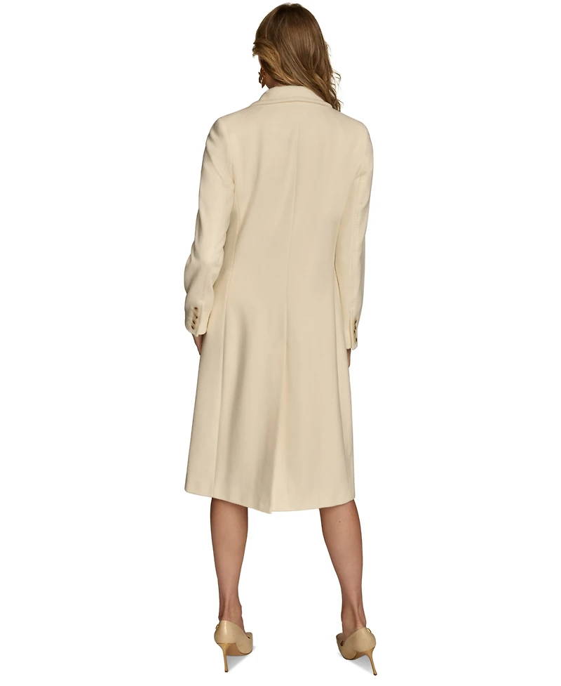 Donna Karan New York Women's Double-Breasted Reefer Coat