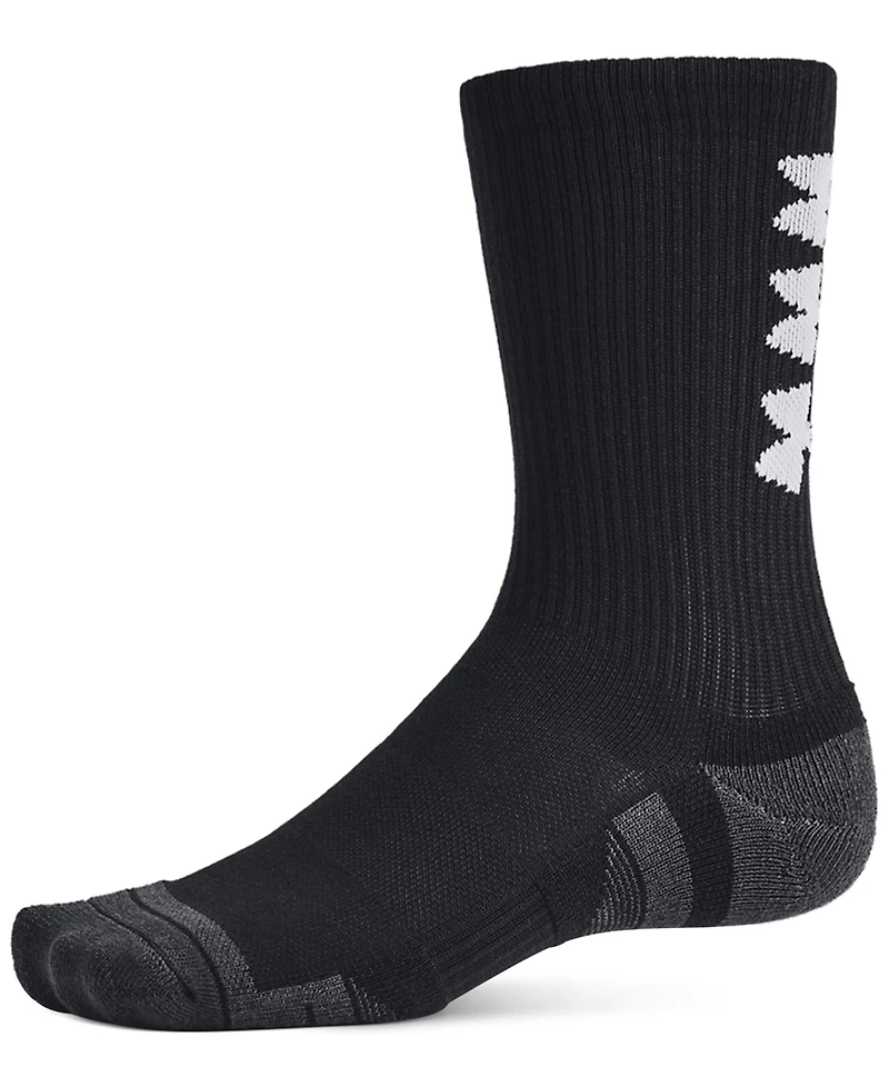 Under Armour Unisex Performance Tech 3-Pk. Moisture-Wicking Crew Socks