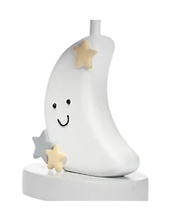 Bedtime Originals Little Star Celestial Moon Nursery Lamp with Shade and Bulb