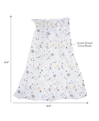 Bedtime Originals Little Star Celestial Cotton Muslin Swaddle Blankets 2-Pack
