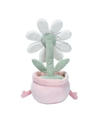 Lambs & Ivy Daisy Dreams Poseable Flower Pot Plush Stuffed Animal Toy - 11 Inch