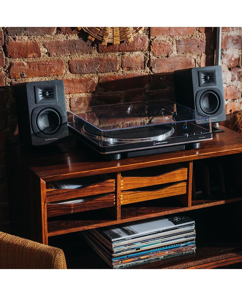 Audio-Technica At-SP3X Powered Bluetooth Bookshelf Speakers