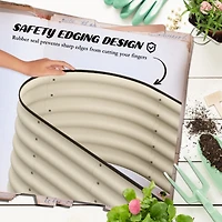 Galvanized Raised Garden Bed Kit (3.5' x 2' x 1.4')