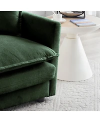 Streamdale Furniture Chenille Fabric Ottomans: Perfect Sofa Companions