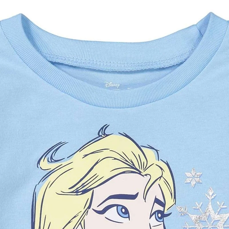 Frozen Big Girls Disney T-Shirt and Leggings Outfit Set