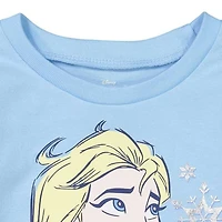 Frozen Big Girls Disney T-Shirt and Leggings Outfit Set