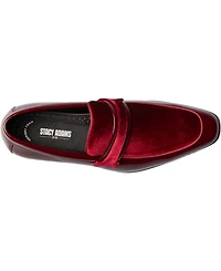 Stacy Adams Men's Spratley Moc Toe Saddle Slip On Loafer
