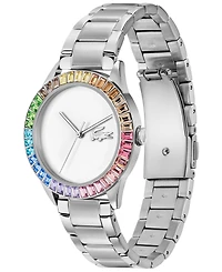 Lacoste Women's Ladycroc Silver Stainless Steel Bracelet Watch 36.5mm