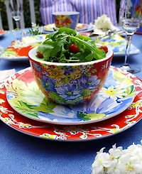 Certified International Blossom Set of 4 Ice Cream Bowls