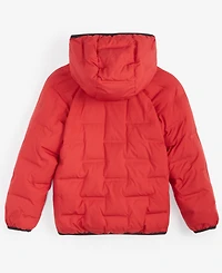 Jordan Big Kids Welded Full-Zip Hooded Puffer Jacket