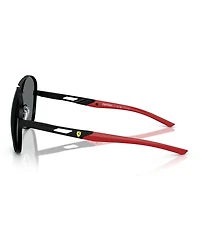 Scuderia Ferrari Unisex Polarized Sunglasses, FZ5002D