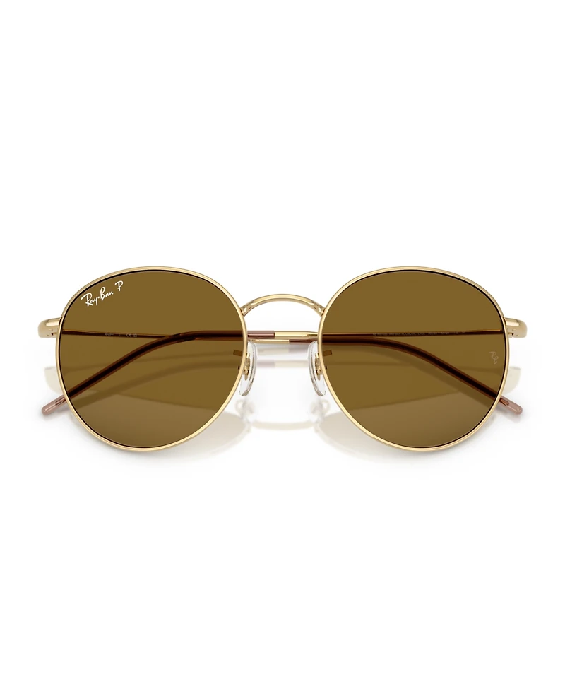 Ray-Ban Unisex Polarized Round Reverse Sunglasses, RBR0103S