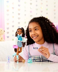 Barbie Dream Besties Barbie Brooklyn Fashion Doll with 8 Video Music Themed Accessories