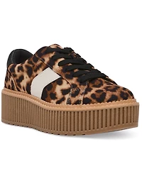 Dv Dolce Vita Women's Bubbles Platform Lace-Up Sneakers