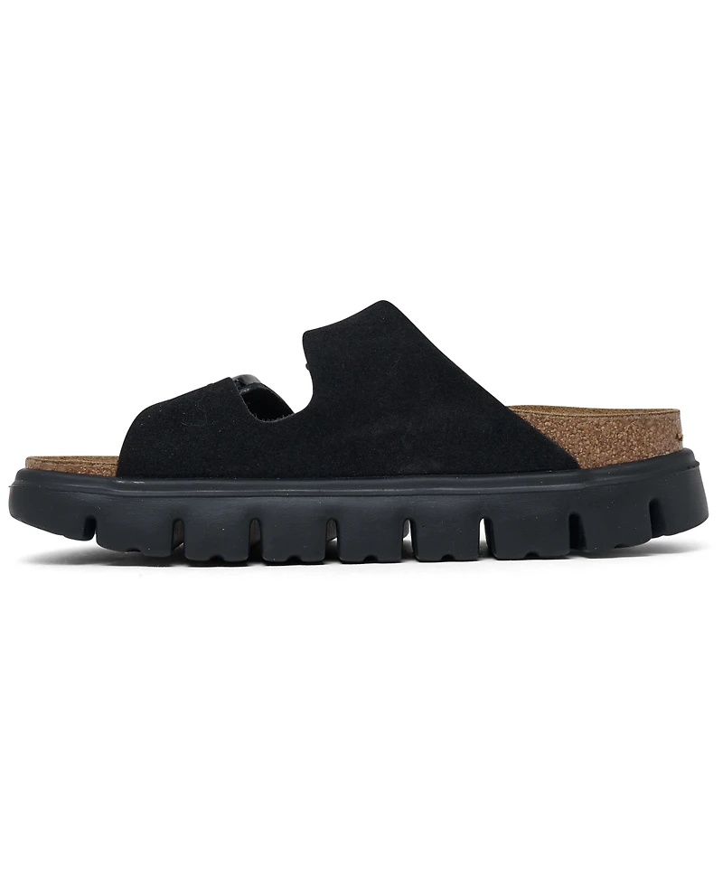 Papillio by Birkenstock Women's Arizona Chunky Suede Leather Platform Sandals from Finish Line