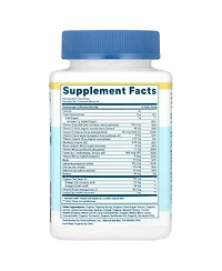 SmartyPants Organic Men's Multi & Omegas Gummies Raspberry Orange and Cherry