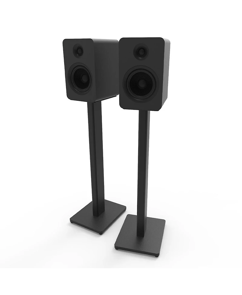 Kanto St 28" Universal Bookshelf Speaker Floor Stand - Pair (Black)